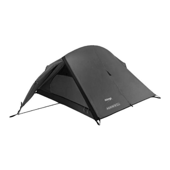 Vango BLADE 100 Pitching Instructions