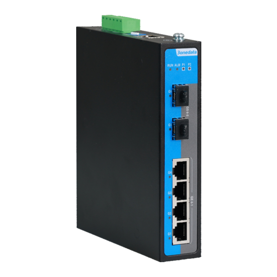 3onedata IES6300SL Series Quick Installation Manual