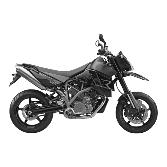 KTM 950 SUPERMOTO 2007 Owner's Manual