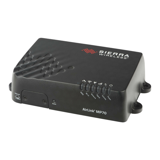 Sierra Wireless AirLink MP70 Hardware User's Manual