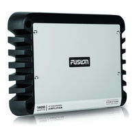 Fusion SG-DA41400 User& Installer's Manual