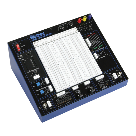 Global Specialties PB-503 User Manual