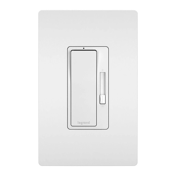 LEGRAND Radiant Series Installation Manual