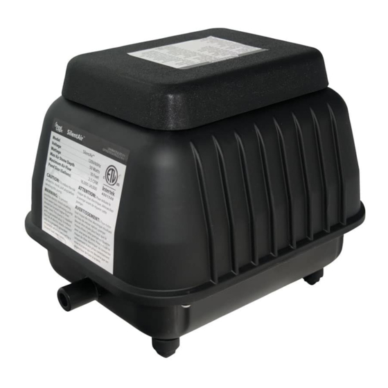 Airmax SilentAir LR Series Installation & Maintenance Instructions
