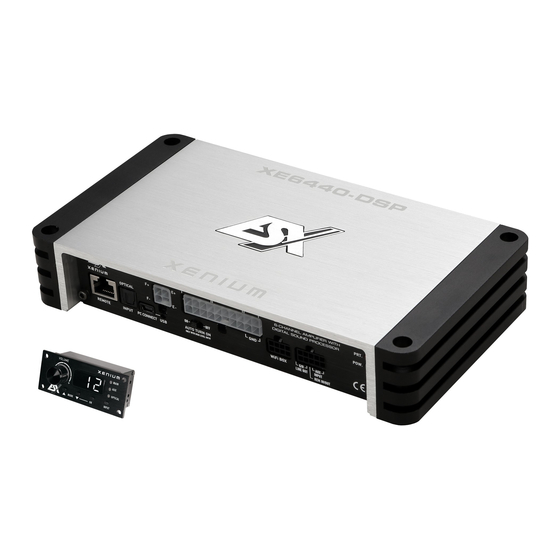 ESX XENIUM XE6440-DSP V2 Owner's Manual