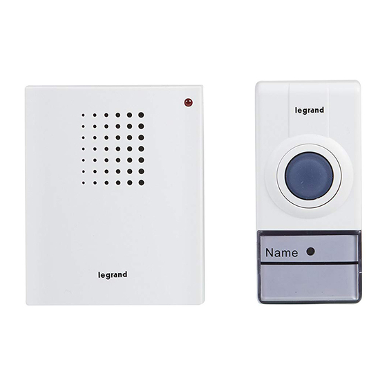 LEGRAND 0 942 50 Quick Start Manual