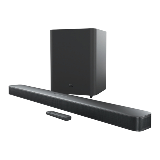 Harman JBL BAR 5.1 SURROUND Quick Start Manual