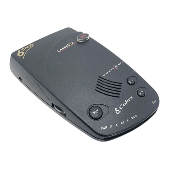 Cobra ESD-6200 Installing And Using