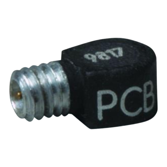 PCB Piezotronics 357A08 Installation And Operating Manual