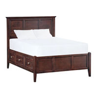 Whittier Wood Furniture McKenzie 1306AFCAFb Manual