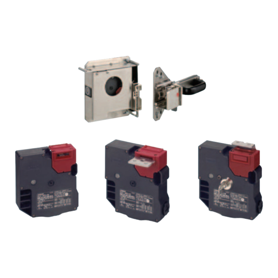 Omron D4JL-SK40 Manual