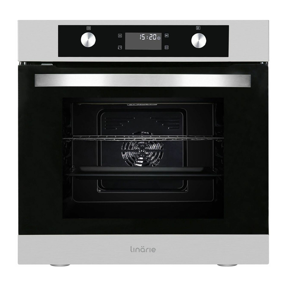 User Manuals: linarie BORDEAUX LABO71MPX Built-in Oven