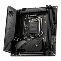 MSI MEG Z590I UNIFY Quick Start Manual