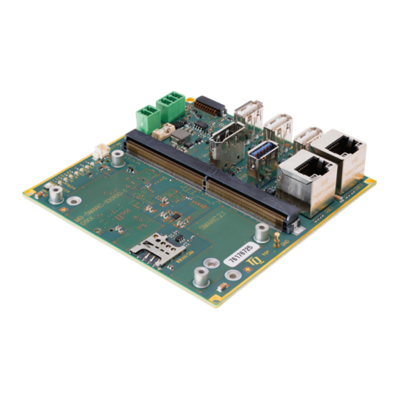 TQ-Systems MB-SMARC-100100-1 Manuals