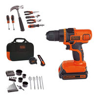 Black & Decker LDX120 Instruction Manual