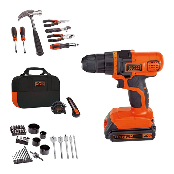 Black & Decker LDX120PK Manuals