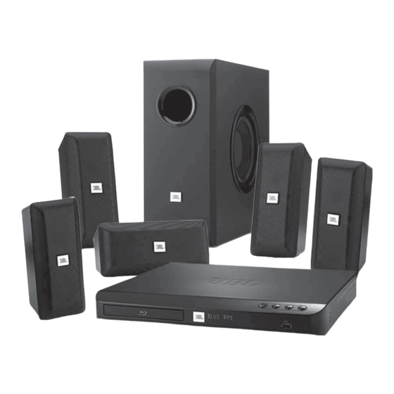 JBL CINEMA BD300 Quick Start Manual