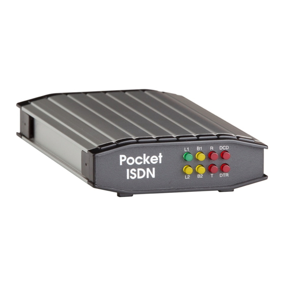 INSYS Pocket ISDN Manual