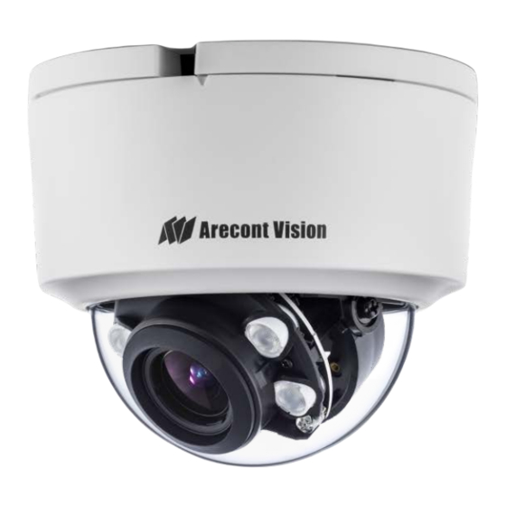 Arecont Vision Contera AV02CID-100 Installation Manual