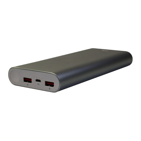 Mr Handsfree Smart Portable Power Charger 20800 mAh User Manual