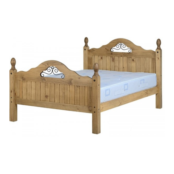 Seconique CORONA 4'6" LOW END BED Assembly Instructions Manual