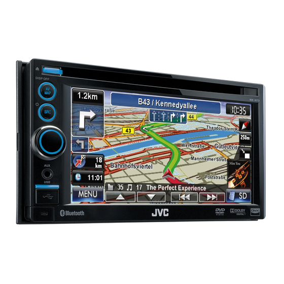 JVC KW-NT3 Installation & Connection Manual