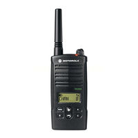 Motorola RDU2080d - RDX Series On-Site UHF 2 Watt 8 Channel Two Way Business Radio User Manual