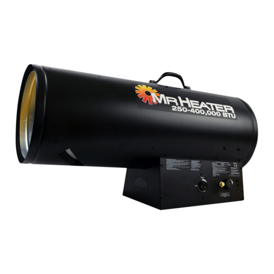 MrHeater MH400FAVT Operating Instructions And Owner's Manual