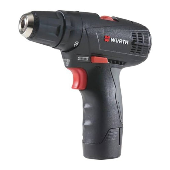 Würth 57001112 961 1 Translation Of The Original Operating Instructions