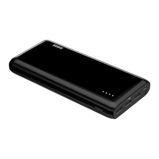 Anker 2nd Gen Astro E7 External Battery Welcome Manual