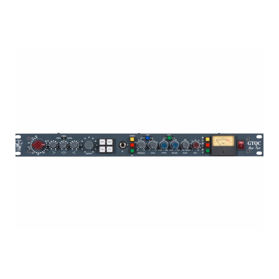 Aurora Audio GTQC Operating Manual