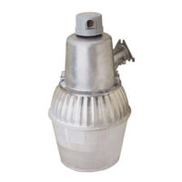 Heath Zenith High Pressure Sodium Dusk-to-Dawn Security Light SL-5660 Installation Instructions Manual