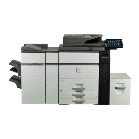 Toshiba e-Studio 1207 Quick Start Manual