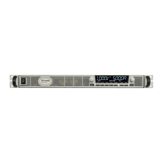TDK-Lambda G10-500 Safety & Installation Instruction