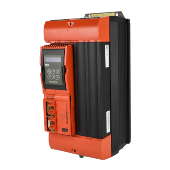 SEW-Eurodrive MOVIDRIVE MD*60A Series Addendum To The System Manual