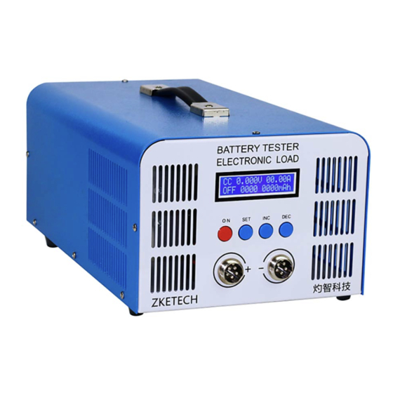 ZKETECH EBC-A40L User Manual