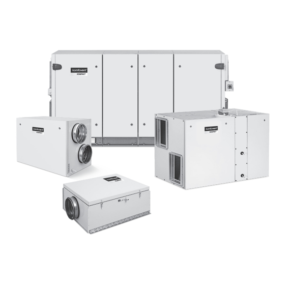 Komfovent KOMPAKT REGO Series Installation And Operation Manual