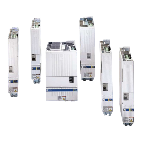 Rexroth Indramat ECODRIVE03 Series Manuals