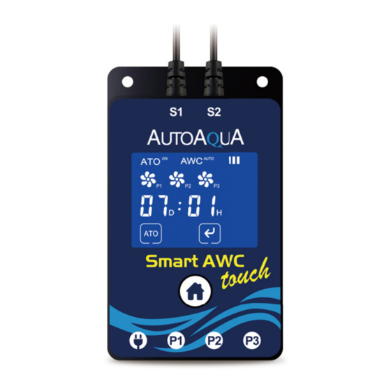 AutoAqua Smart AWC touch SAWC-200P Manual