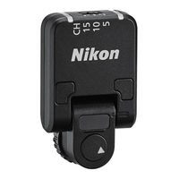 Nikon WR-T10 Reference Manual