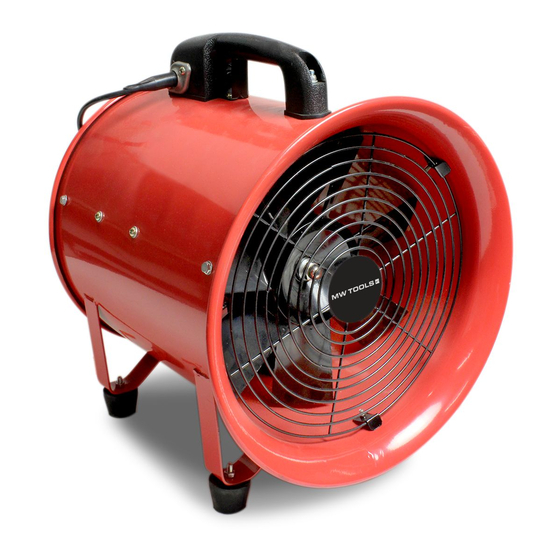 User Manuals: MW TOOLS MV300 Portable Fan