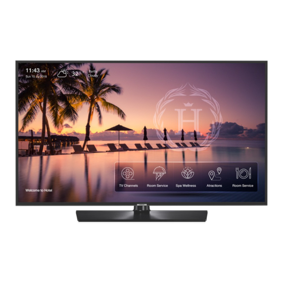 Samsung HG50NJ678U Install Manual