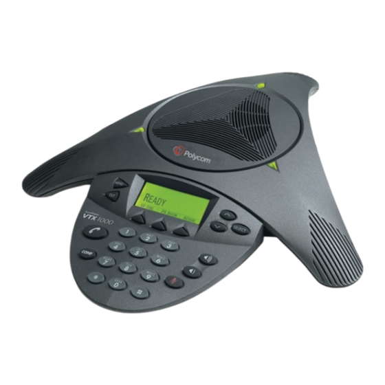 Polycom SoundStation VTX1000 Specifications