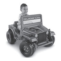 Mattel Fisher-Price POWER WHEELS FXM32 Owner's Manual