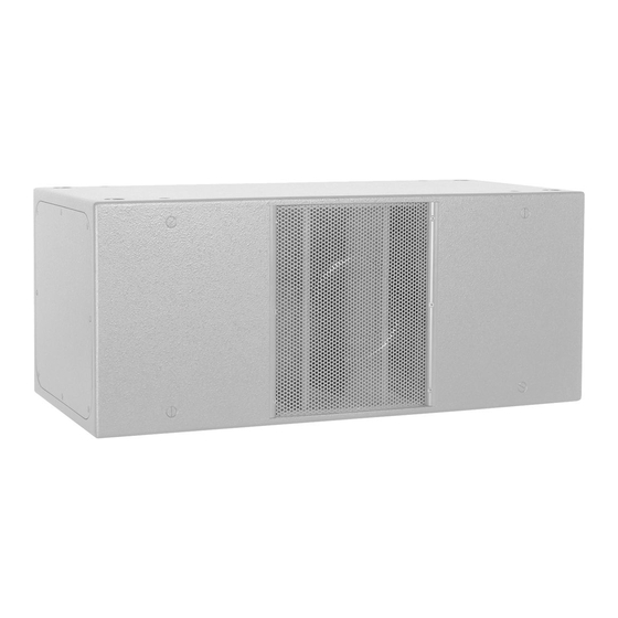 Turbosound TSB-212 Quick Start Manual
