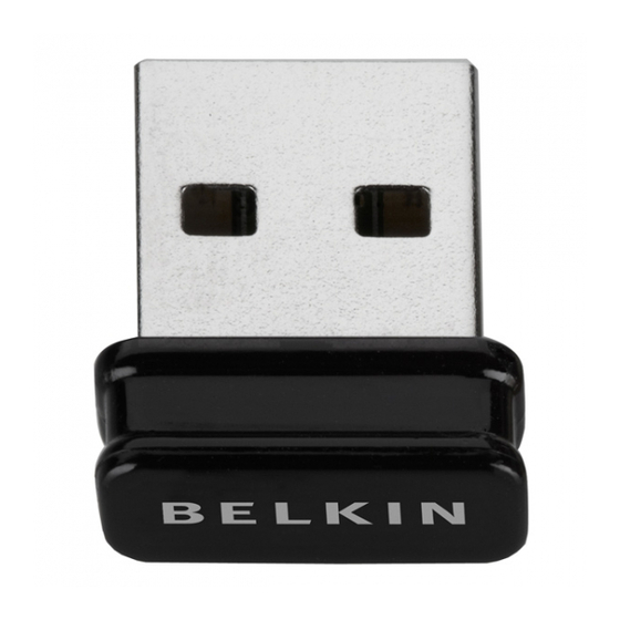 Belkin F7D1102 v1 Manuals