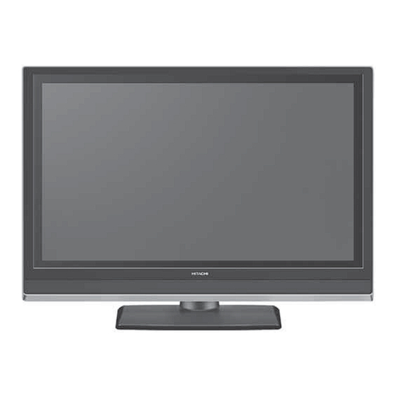 Hitachi P50H01AU User Manual