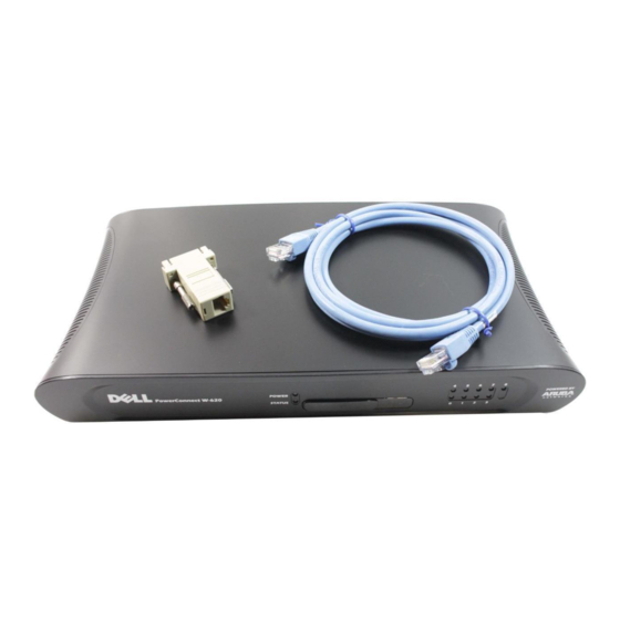 Dell PowerConnect W-620 Installation Manual