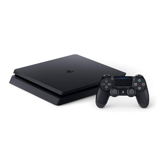 Sony PS4 Safety Manual