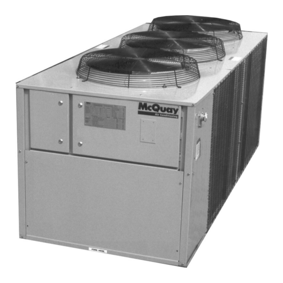 McQuay AGZ 010BS Installation, Operation And Maintenance Manual